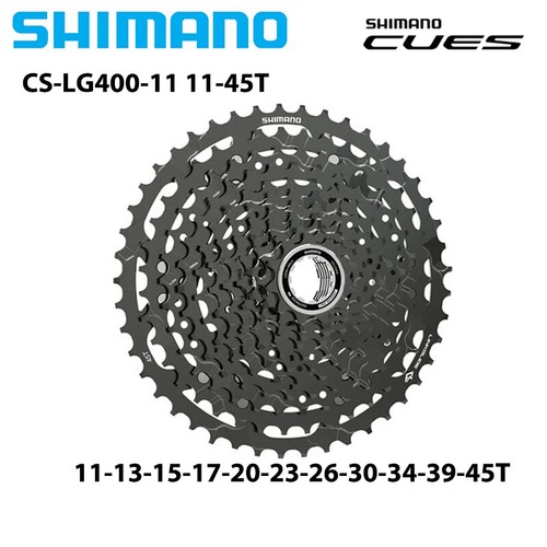 Cues 9S 10S 11 Speed LINKGLIDE Cassette for MTB Mountain Bike LG300 LG400 11-36T - Picture 13 of 15