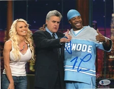 Jay Leno The Tonight Show Signed 8x10 Photo w/Beckett COA AA24442 BAS