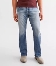 250503 NEW BUCKLE ACE HIGH JACK BOOT STRETCH JEANS IN BRIDGE SZ 32x32