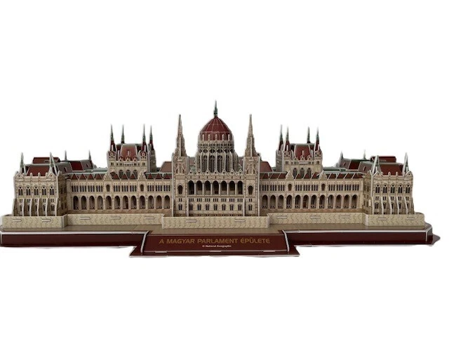 Puzzle 3D Palazzo del Parlamento Budapest Ungheria Cubic Fun Parlamento ungherese - Immagine 4 di 4