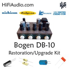Bogen DB-10 capacitor restoration upgrade cap...
