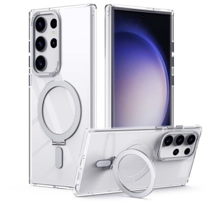 Magnetic Ringhalter HandyHülle Für Samsung S24 S23 /Plus/Ultra Schutz Tasche