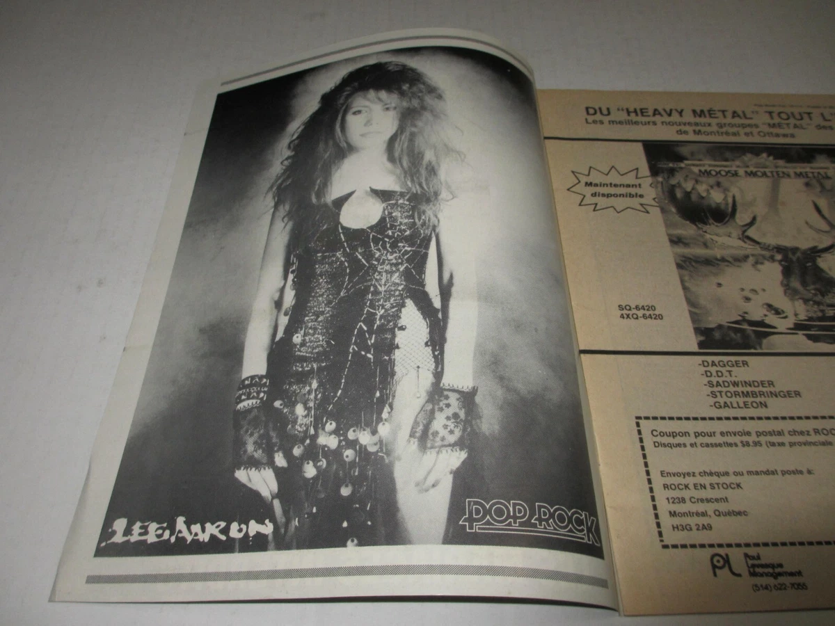 SCORPIONS Pop Rock French magazine August 10 1985 Lee Aaron RUSH Voivod |  eBay