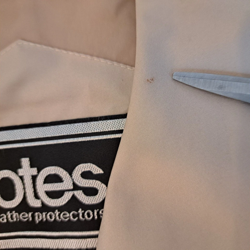 Totes Weather Protectors Trench Coat Womens Large Beige Button Outdoor Unlined - Image 3 of 4