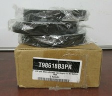 LOGIC T98618B3PK Gaffers Tape 11 Mil 1"x60 yds Blk PK3  12B 