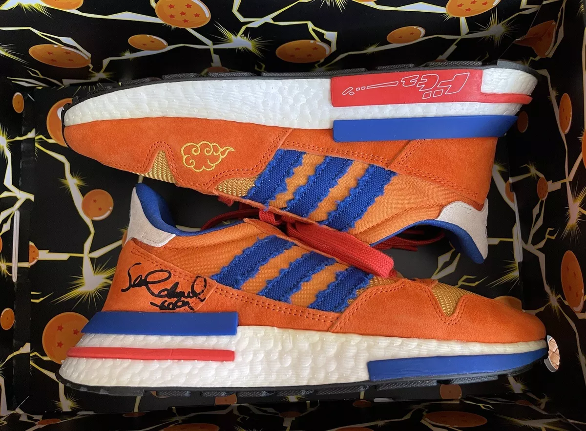 Decoratief fout Bengelen Signed Adidas x Dragon Ball Z Originals ZX 500 Restomod Size 6 US DS | eBay