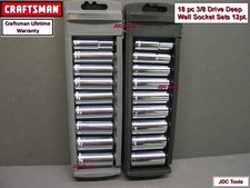 Craftsman 18 Pc 38 Deep Socket Set Craftsman 18 Pc 38 Deep Socket Set