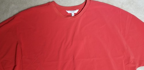 NWT Banana Republic BR Sport Short Top XXL Tangerine Dolman Sleeve Stretch Mint - Picture 9 of 12