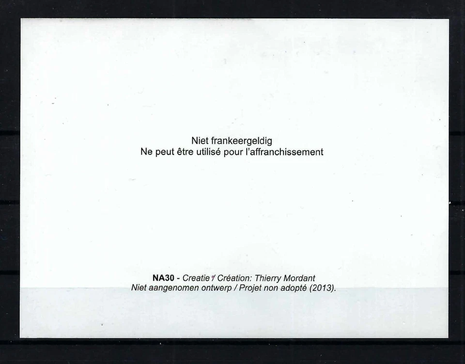 [NIA74] Bélgica NA30 Canal de Panamá 1914-2014 MNH ** Recuerdo 2013 Excelente Foto 2 de 2