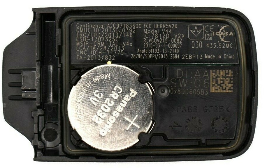 OEM Honda Smart Key Fob Remote - KR5V2X (V44) For CR-V, Pilot, Civic W/ Driver Memory 1 14 thumbnail image