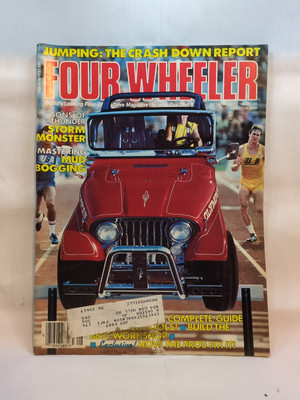 Four Wheeler Magazine 1984 August Storm Monster Mastering Mud Bogging 