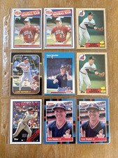 Cory Snyder  (10) CARD LOT INCLUDING ROOKIE CARDS Cleveland Indians 1985-1988 NM
