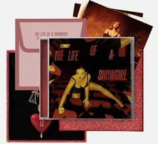 Taylor Swift The Life Of A Showgirl It's Frightening Edition Deluxe CD Keychain
