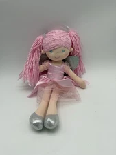 Ganz Doll Plush Fairy Toy 16" Pink Hair Fairy Sparkle Wings