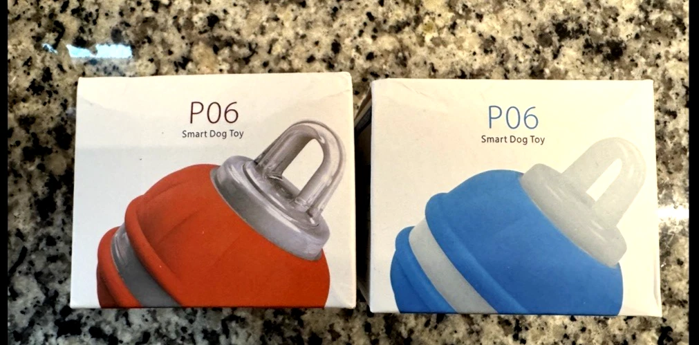 P06 Interactive Dog Toys Balls Electric Automatic Moving and Rolling (Set 2) NEW