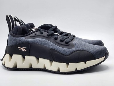 Reebok Zig Dynamica CLW Women's Shoes- Black/Chalk/RoseGold - US 7.5, US 11