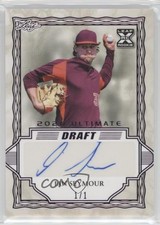 2020 Leaf Ultimate Draft Purple 1/1 Ian Seymour #BA-IS1 Auto g2u