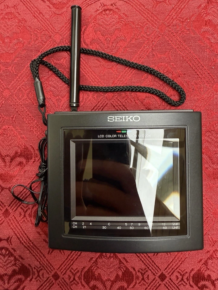Seiko LVD-204 portable TV(Made in Japan)
