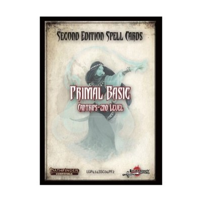 Legendary Pathfinder 2E Spell Cards - Primal New