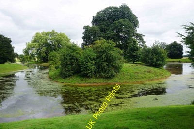 Photo 6x4 Lake in Croome Park High Green/SO8745  c2016