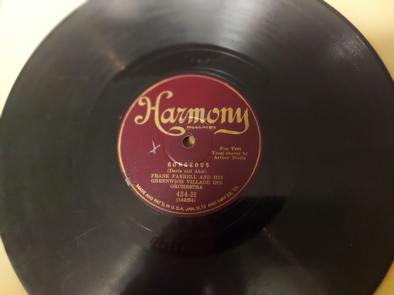 1927 HARMONY 78/FRANK FARRELL And His Greenwich Village In Orchestra..
