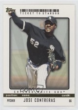 2009 Topps Ticket To Stardom Gold /50 Jose Contreras #66 no9