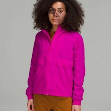 Lululemon Hood Lite Jacket size 8 Purple Highlight PUHL