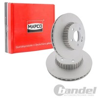 2X Mapco Bremsscheiben 305Mm BelÜFtet Vorne Passend FüR Mercedes C-KLASSE E-KLAS