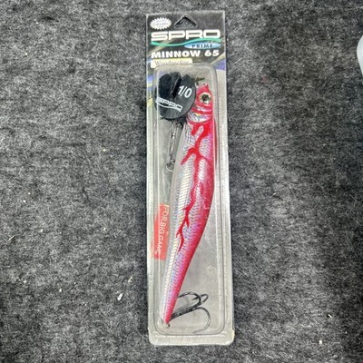 Spro Prime Minnow 65 Jerkbait Discontinued Big Game Fish Woodpecker