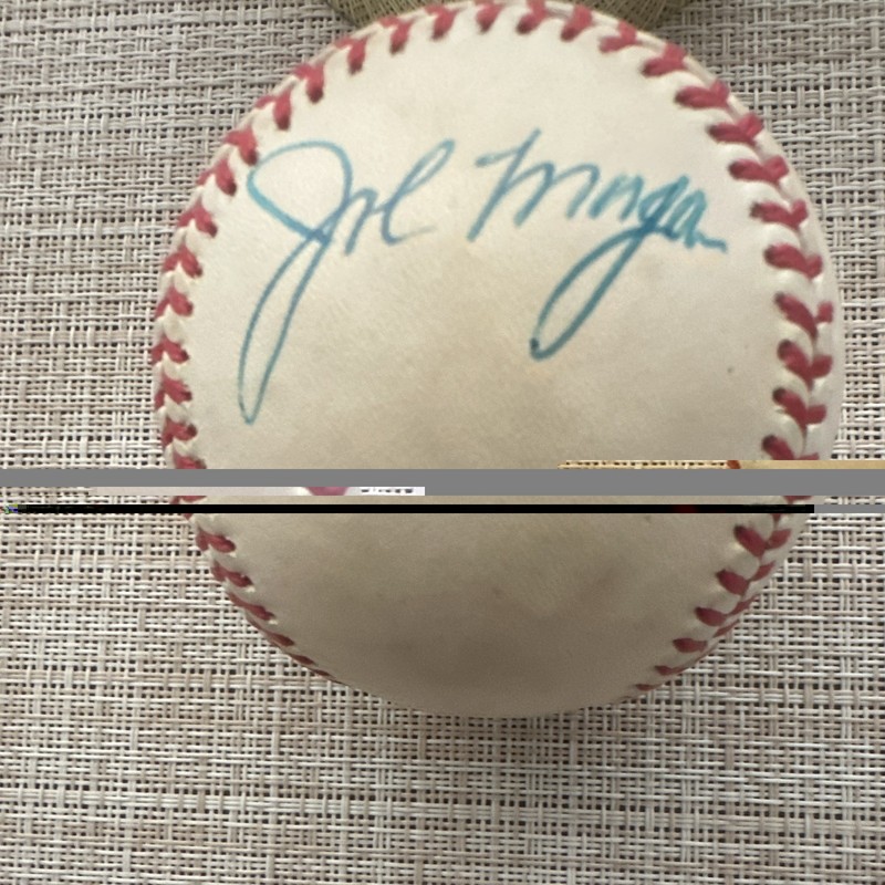 Joe Morgan Signed Official National League Baseball Original