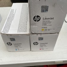 GENUINE HP 508X Toner Set, CF361XC CF362XC CF363XC NEW