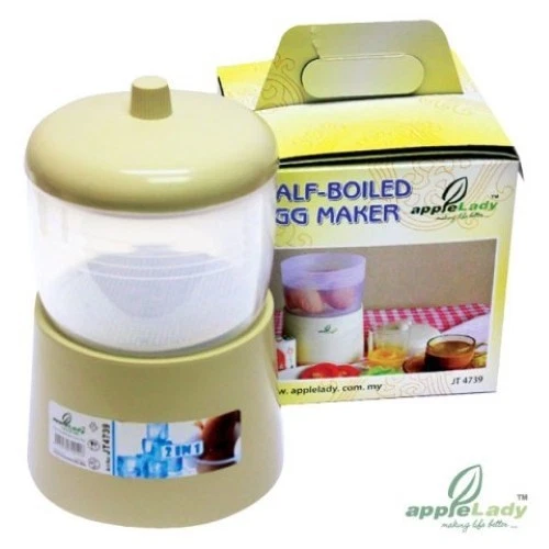 AppleLady 2 way Half-boiled Egg Maker & Ice Bucket in Beige