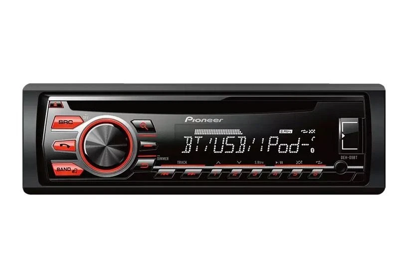 Pioneer DEH-09BT Autoradio mit Bluetooth USB AUX-in CD-Player - Bild 1 von 1