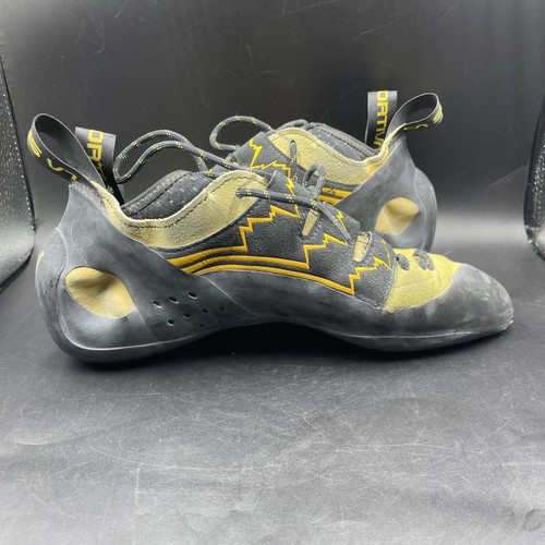 La Sportiva Katana Lace Größe 44 USM 10,5 Kletterschuhe gebraucht Zehenschlitz - Bild 9 von 10