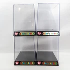 Lot of 4 Vintage Official Ty Beanie Babies Collectible Display Cases! (K630)