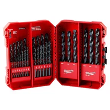 Milwaukee Tool 48-89-2802 Thunderbolt Black Oxide Drill Bit Set, 29-Piece