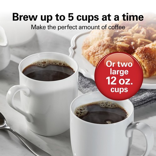 FrontFill Mini Brew 5 Cup Coffee Maker Programmable Easy Touch Auto Shut Off New - Picture 14 of 15