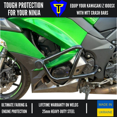 Crash Bars Engine Guard Kawasaki Z 1000 SX 2011-2016 MTT Protective Cage