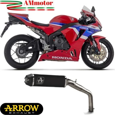Arrow Honda CBR 600 RR 2025 Pot D'Échappement Pour Moto Indy Race Aluminium Noir - Photo 1/3