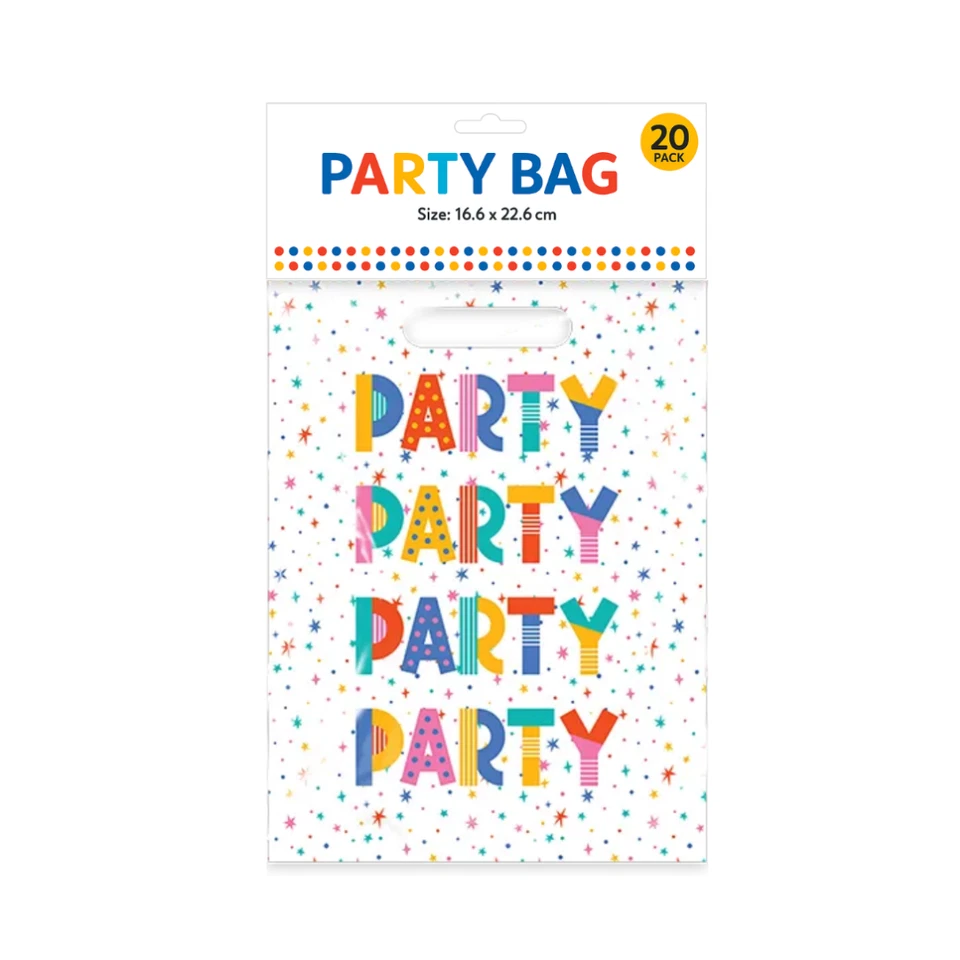 20/40 Happy Birthday Party Bags Loot Treat Favour Goody Bag Boys Girls Children - Image 3 of 4