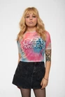 Ozzy Osbourne Logo Mesh Crop Top