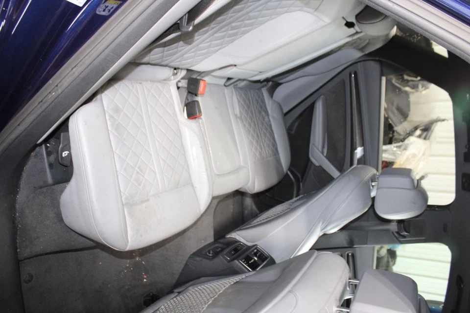 2019 Audi SQ5 Used Rear Second Row Seat Assembly Gray Leather 86000 Miles Foto 2 de 4