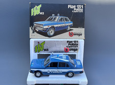 Bburago Hat Fiat 131 Polizia 124 Scale Cod. 0143