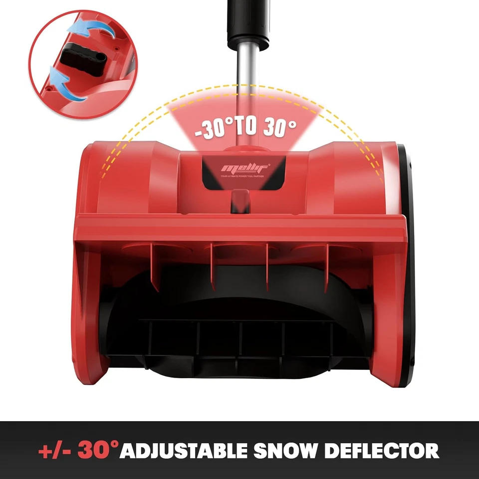 Pala de Nieve Sin Escobillas Compatible con Batería Milwaukee 18V - Solo Herramienta, 12 Pulgadas... Foto 3 de 4