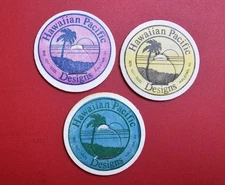 Hawaii Pogs Milk Cap - Hawaiian Pacific Designs set of 3