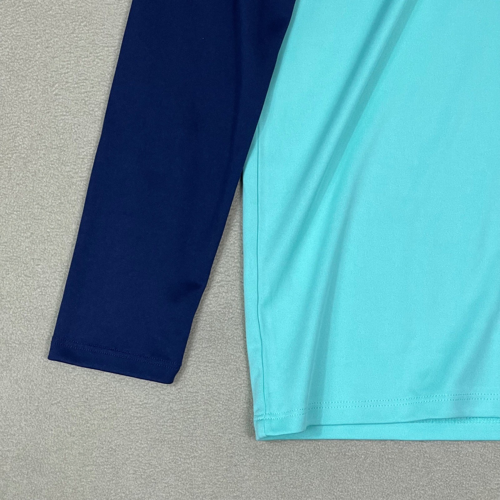 Canterbury Ireland Rugby IRFU Quarter Zip Pullover Shirt Men's Size S Aqua Navy