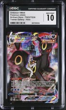 CGC 10 Umbreon VMAX TG23/TG30 Brilliant Stars FA Pokemon Card Trainer Gallery