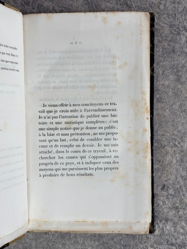 DARDENNE D’ENCAUSSE. NOTICE HISTORIQUE SUR L’ARRONDISSEMENT DE LOMBEZ. 1842. - Picture 7 of 12