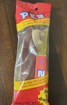 Vintage Tasmanischer Teufel Pez Spender. Versiegelt in Originalverpackung. NEU