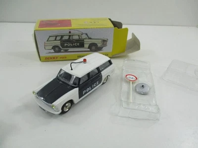 1429- BREAK PEUGEOT 404 POLICE DINKY TOYS ATLAS 1/43 - Photo 1/4